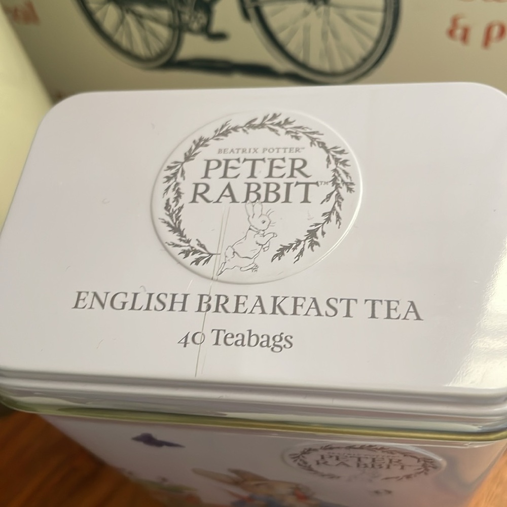NEW Peter Rabbit Tea Tin English Breakfast Tea - Picture 2 of 6